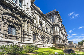 的意大利法院正义法院最高的上诉的宫殿正义罗马意大利拉齐奥