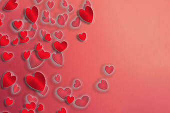 浪漫的壁纸与心纹理背景粉红色的情人节概念爱浪漫的壁纸与心纹理背景粉红色的情人节概念