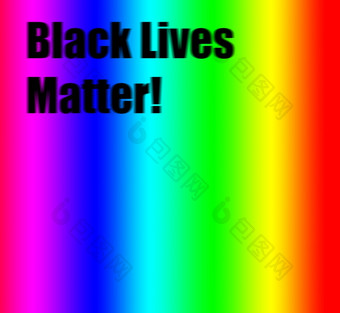 黑色的生活事黑色的信与彩虹背景黑色的生活事概念色彩斑斓的黑色的生活事黑色的信与彩虹背景黑色的生活事概念