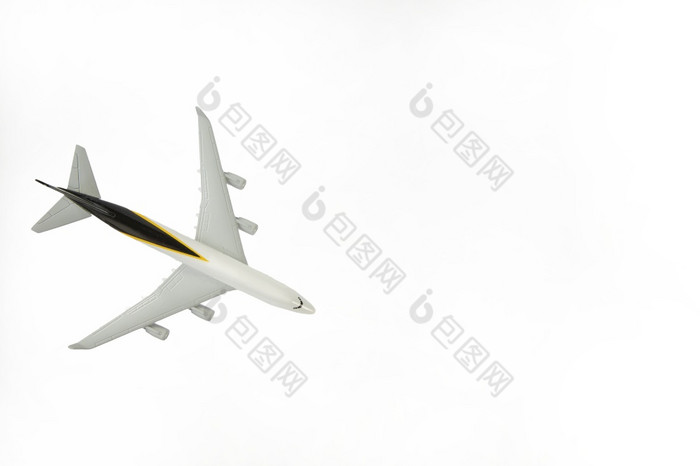 飞行商业乘客飞机飞机取从飞机孤立的白色背景和复制空间白色和空间为文本飞行商业乘客飞机飞机取从飞机孤立的白色背景和复制空间
