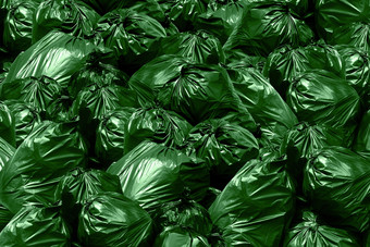 背景垃圾转储绿色垃圾袋本垃圾垃圾垃圾塑料袋桩