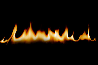 火<strong>火焰</strong>摘要艺术黑色的背景燃烧红色的热<strong>火花</strong>上升激烈的橙色发光的飞行粒子