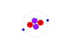 说明模型氦原子氦气体说明模型氦原子