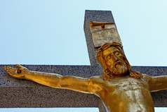 耶稣基督被钉在十字架上象征神rsquo永恒的爱