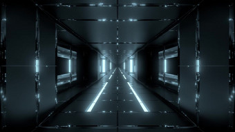 未来主义的空间科幻隧道与热金属呈现<strong>壁纸</strong>背景科幻走廊与不错的玻璃和反射contur呈现未来主义的空间科幻隧道与热金属呈现<strong>壁纸</strong>背景