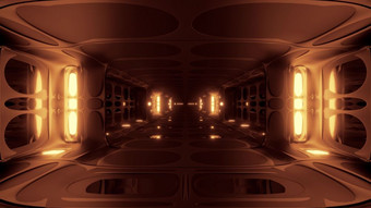 清洁未来主义的科幻隧道走廊与玻璃底和玻璃窗户呈现背景壁纸没完没了的未来科幻科幻小说空间机库插图清洁未来主义的科幻隧道走廊与玻璃底和玻璃窗户呈现背景壁纸