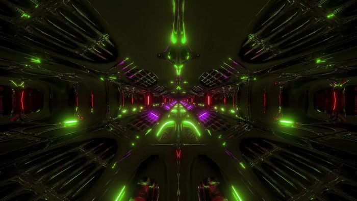 未来主义的科幻幻想外星人机库隧道走廊呈现背景壁纸现代未来插图建筑未来主义的科幻幻想外星人机库隧道走廊呈现背景壁纸