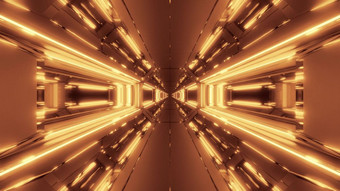 明亮的清洁未来主义的科幻空间星系机库隧道走廊与很酷的反映灯插图背景壁纸设计时尚的科幻艺术房间呈现与发光的灯明亮的清洁未来主义的科幻空间星系机库隧道走廊与很酷的反映灯插图背景壁纸设计