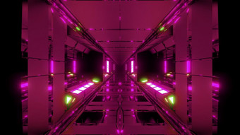 独特的高对比未来主义的空间科幻机库隧道走廊插图壁纸背景设计很酷的未来科幻建筑呈现艺术独特的高对比未来主义的空间科幻机库隧道走廊插图壁纸背景设计