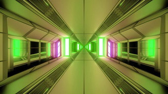 未来主义的科幻空间隧道走廊与发光的灯和玻璃<strong>窗户</strong>插图背景壁纸没完没了的未来科幻艺术呈现设计未来主义的科幻空间隧道走廊与发光的灯和玻璃<strong>窗户</strong>插图背景壁纸