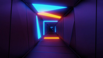 高度摘要设计隧道走廊与发光的光模式插图壁纸背景埃姆德利斯视觉隧道呈现艺术高度摘要设计隧道走廊与发光的光模式插图壁纸背景