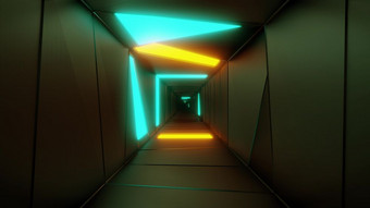 高度摘要设计隧道走廊与发光的光模式插图壁纸背景埃姆德利斯视觉隧道呈现艺术高度摘要设计隧道走廊与发光的光模式插图壁纸背景