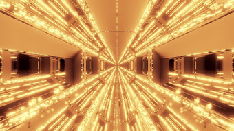 未来主义的科幻机库隧道走廊与闪闪发光的发光的钻石圣诞节纹理呈现背景壁纸图形现代科幻隧道插图与不错的反射未来主义的科幻机库隧道走廊与闪闪发光的发光的钻石圣诞节纹理呈现背景壁纸图形