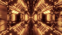高反光发光的科幻隧道走廊与未来主义的灯和反射插图背景壁纸没完没了的科幻机库与很酷的反射呈现图形设计高反光发光的科幻隧道走廊与未来主义的灯和反射插图背景壁纸