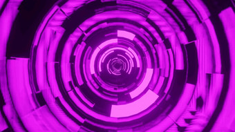 多维<strong>交互</strong>粉红色的紫罗兰色的深度愿景隧道呃插图背景引人注目的紫色的光孔径错觉呃插图背景
