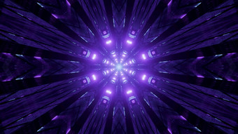 摘要插图千变万化的轮水晶隧道照亮与生动的紫罗兰色的灯插图水晶隧道与紫罗兰色的照明