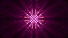呃插图未来主义的水晶形状的点缀与粉红色的梁闪亮的与霓虹灯光水晶点缀与射线呃插图