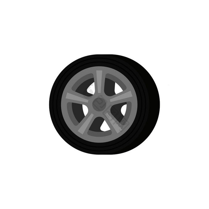 轮开车轮胎车平向量轮开车轮胎车平图片
