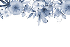 背景与水彩花花插图植物作文为婚礼问候卡为母亲的一天婚礼生日复活节情人节一天