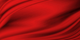 红色的奢侈品织物背景与复制空间
