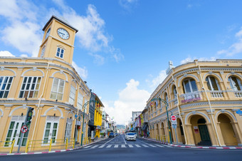 普吉岛老<strong>小镇</strong>与建筑谁葡萄牙语体系结构普吉岛老<strong>小镇</strong>区域普吉岛泰国