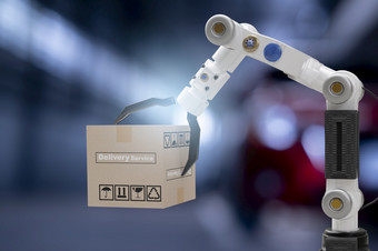 机器人网络<strong>未来未来</strong>主义的人形持有盒子产品技术工程设备检查为行业检查检查员运输维护机器人<strong>服务</strong>技术呈现
