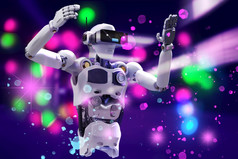 机器人元宇宙化身现实游戏虚拟现实人区块链技术投资业务生活方式虚拟现实世界连接网络化身元宇宙人