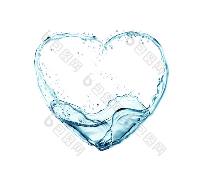 水流动成心形状概念关于健康治疗的形状的心那沟通关于爱