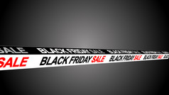 黑色的星期五出售标志横幅背景为促销概念出售和间隙呈现