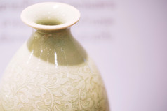 手工制作的陶瓷生陶器古老的传统的陶器背景