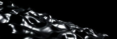 黑色的液体波奢侈品溢价模式飞行成数字技术全景动画呈现