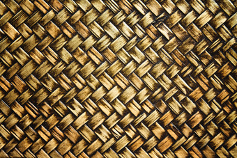 棕色（的）织模式从自然材料使用为家具