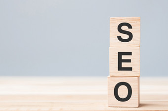 seo搜索引擎优化文本木多维数据集块表格背景的想法策略市场营销关键字和内容概念