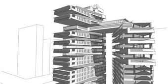 插图体系结构建筑的角度来看行现代城市体系结构摘要背景设计体系结构建筑插图摘要体系结构背景