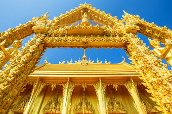 金教堂寺庙什么先生南乔低佛教寺庙的历史中心和佛教寺庙主要旅游吸引力北柳府省泰国
