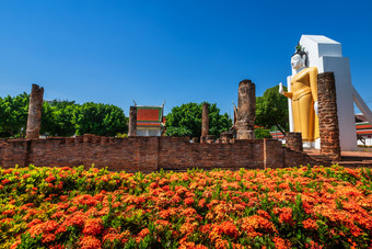 佛雕像什么phra拉达纳Mahathat也用通俗语被称为什么Yai佛教寺庙什么主要旅游吸引力phitsanulok泰国