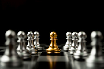 金国际象棋兵站周围其他国际象棋概念领袖必须有勇气和挑战的竞争领导和业务愿景为赢得业务游戏