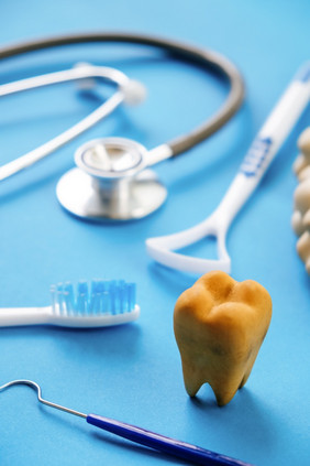 牙科模型和牙科设备的图像牙科牙科卫生