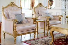 细节图像枕头古董奢侈品沙发生活房间室内设计和装饰