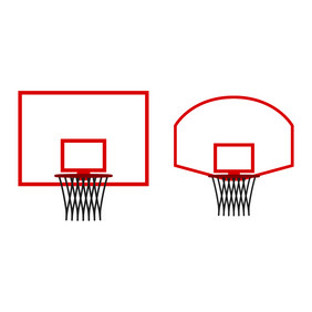 篮球希望图标孤立的篮球希望图标