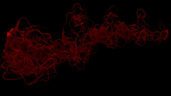 气体面团与烟水彩<strong>外观</strong>红色的颜色黑色的背景插图气体质量与的<strong>外观</strong>烟红色的颜色黑色的背景插图