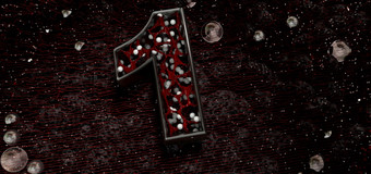 数量厚信与有机红色的结构和白色球内部黑色的石头背景与纹理红色的行和玻璃球体插图数量厚信与有机红色的结构内部背景黑色的石头与纹理红色的行和玻璃球体插图