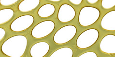 黄金摘要设计背景有机形状圆形的与洞和纹理表面壁纸纹理决议插图