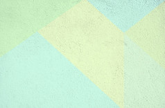 色彩斑斓的混凝土画背景纹理绿色黄色的艺术变形背景