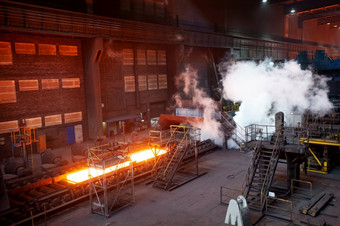 冶金工厂德国热滚金属输送机表钢生产冶金工厂