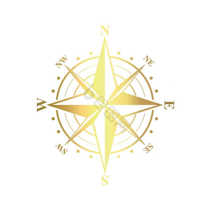 向量指南针图标指南针导航图标的指南针图标图片