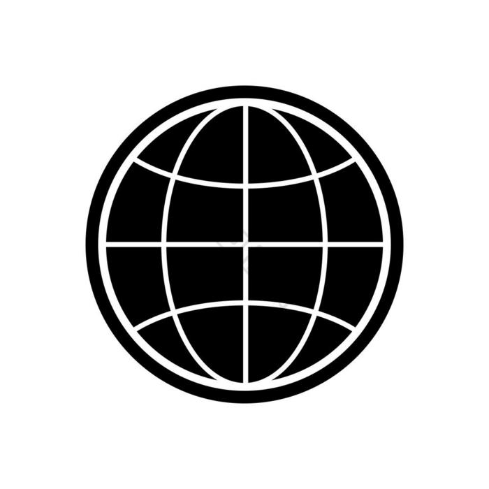 全球图标全球全球图标向量全球图标向量插图