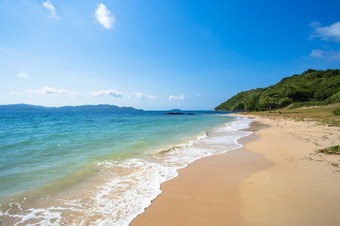 海波泡沫卡伦海滩普吉岛泰国异国情调的天堂泰国海滩亚洲和平海洋波海滩完美的度假<strong>胜地</strong>为放松海洋波海波海滩海海滩