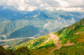 伟大的视图令人惊异的山的温暖的阳光风景<strong>如</strong>画的和华丽的场景受欢迎的旅游吸引力roza胡托尔伟大的视图令人惊异的山的温暖的阳光风景<strong>如</strong>画的和华丽的场景受欢迎的旅游吸引力