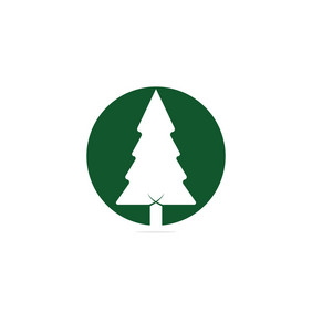 松树标志灵感松树标志